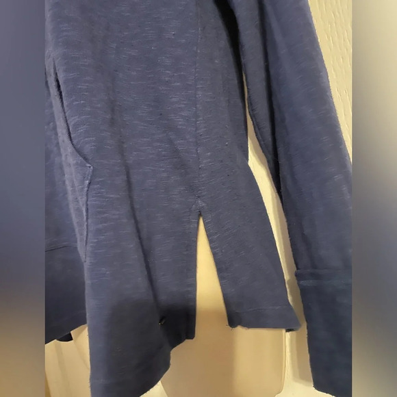 Roxy Lightweight‎ Hooded Blue Sweatshirt Size Medium - Picture 3 of 8